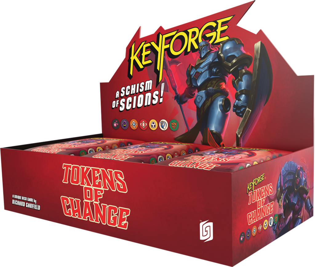 KeyForge: Tokens of Change Deck Display (12 Decks) - FRA