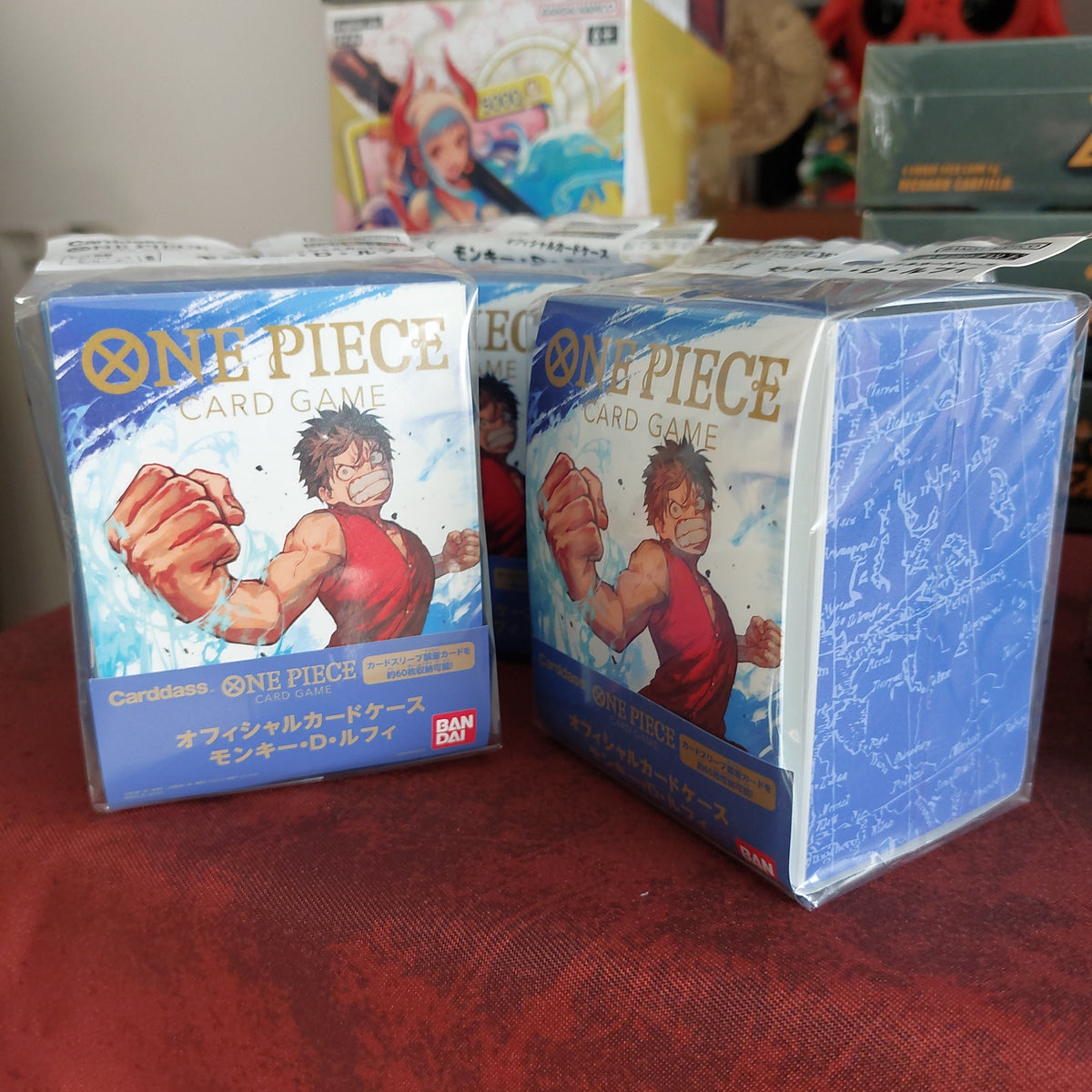 ONE PIECE CARD GAME - LIMITED CARD CASE -MONKEY.D.LUFFY-