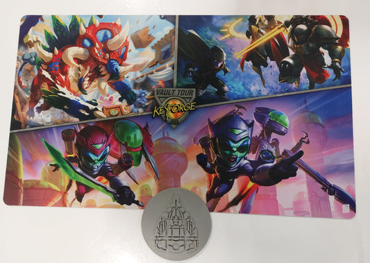 KEYFORGE - VAULT TOUR OFFICIAL PLAYMAT SEASON 2023