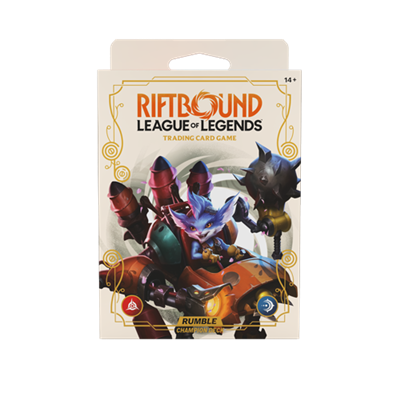 LoL Riftbound: Spiritforged- Champion Deck: Rumble