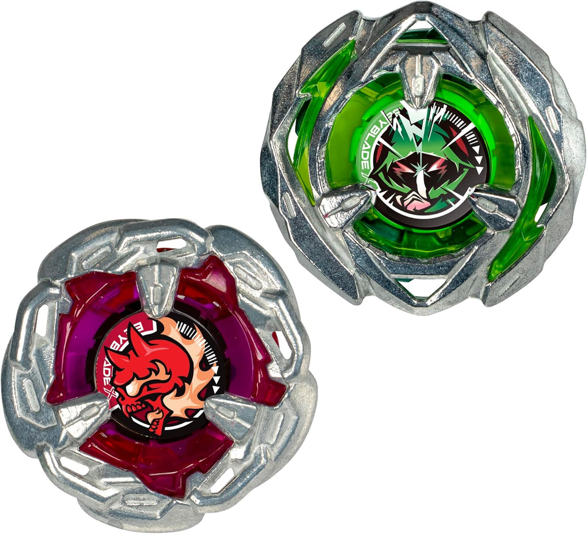 Beyblade X Chain Incendio 5-60HT and Arrow Wizard 4-60N Top Dual Pack Set