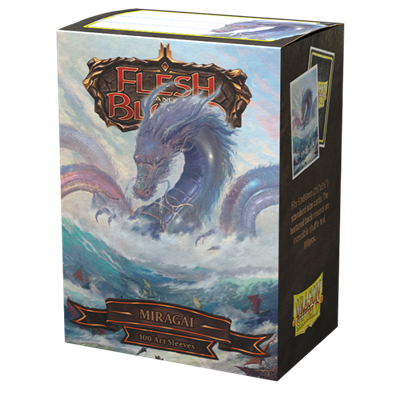 DRAGON SHIELD FLESH AND BLOOD LICENSE STANDARD ART SLEEVES - MIRAGAI (100 SLEEVES)