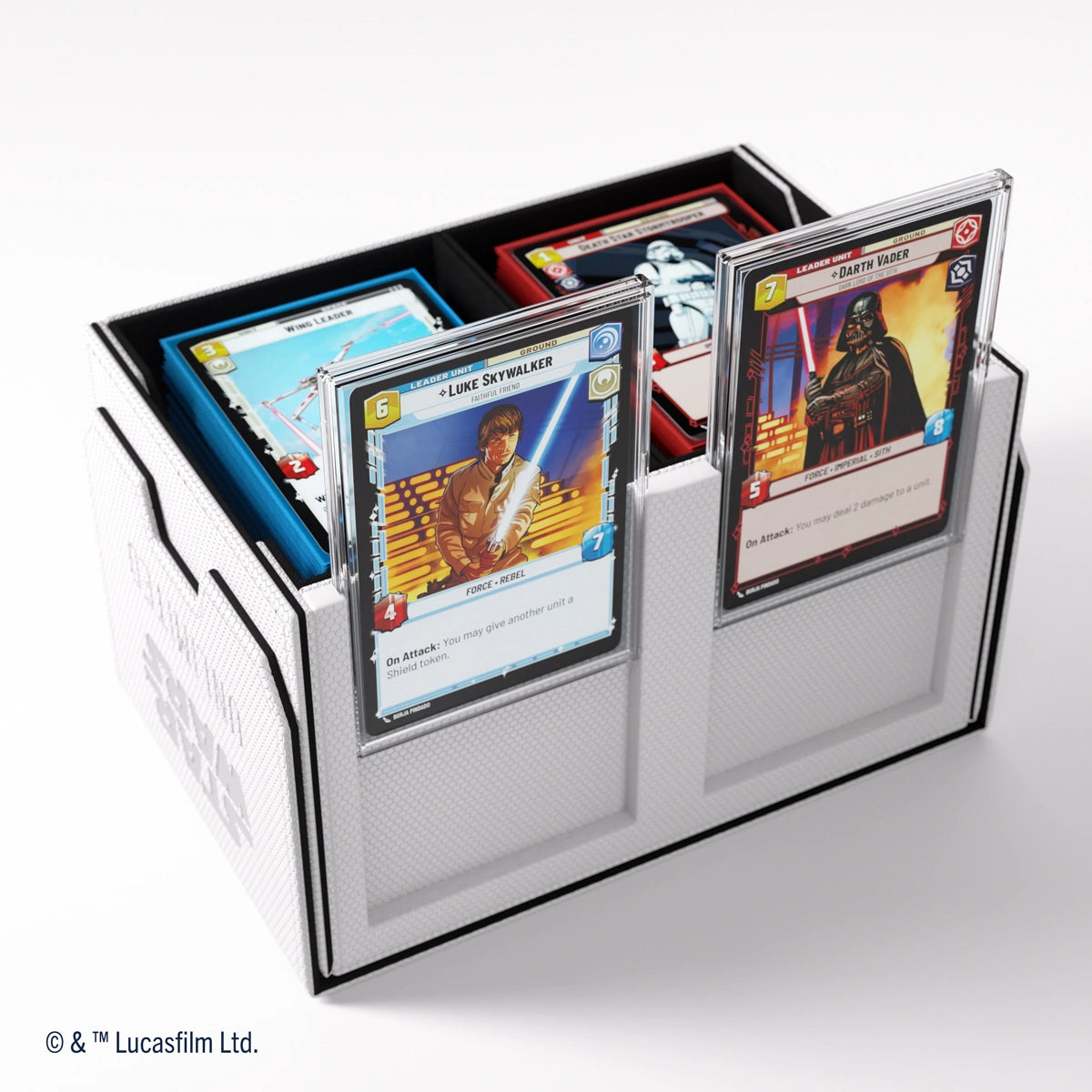 GAMEGENIC - STAR WARS: UNLIMITED DOUBLE DECK POD - BLACK