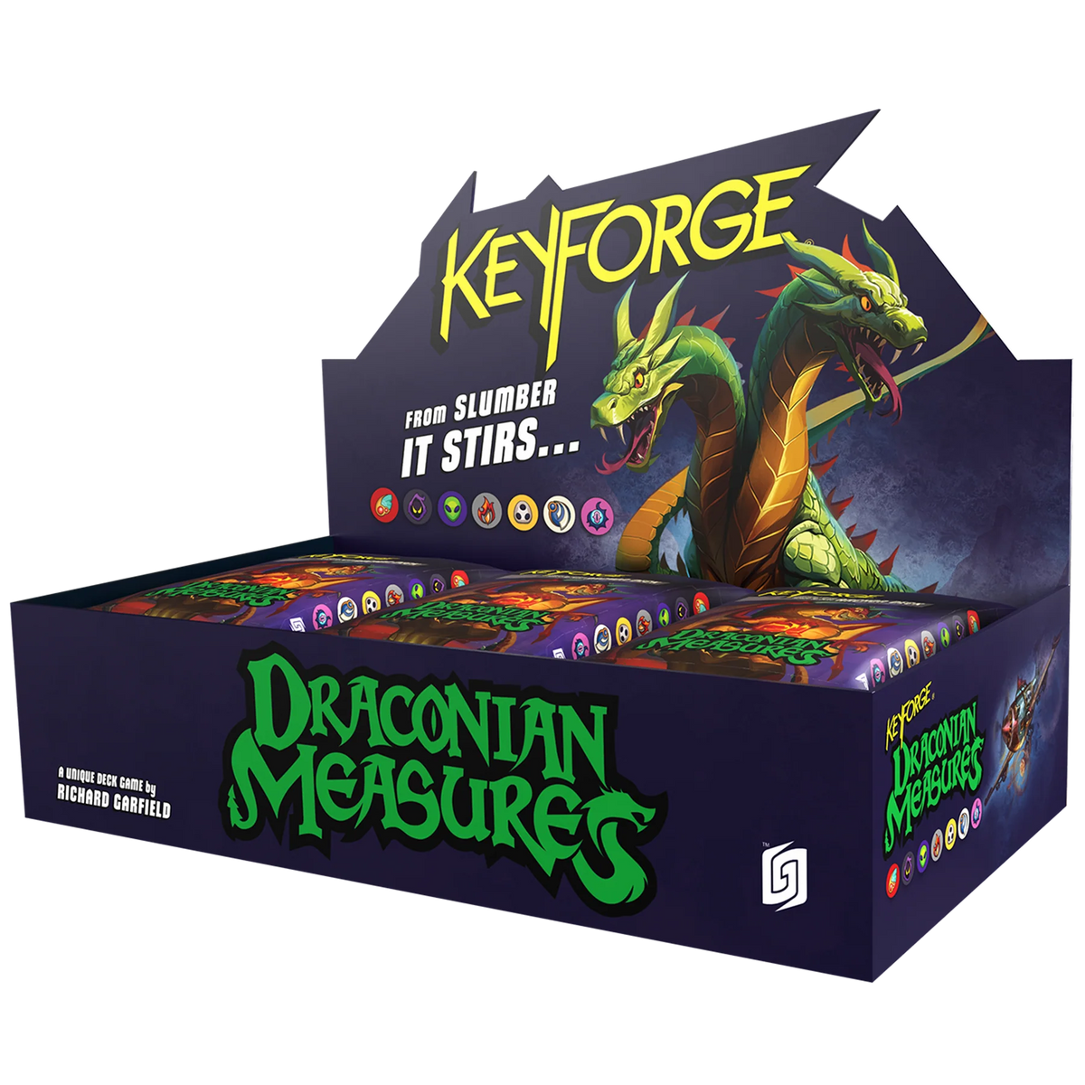 KeyForge Draconian Measures Box da 12 Mazzi - ENG
