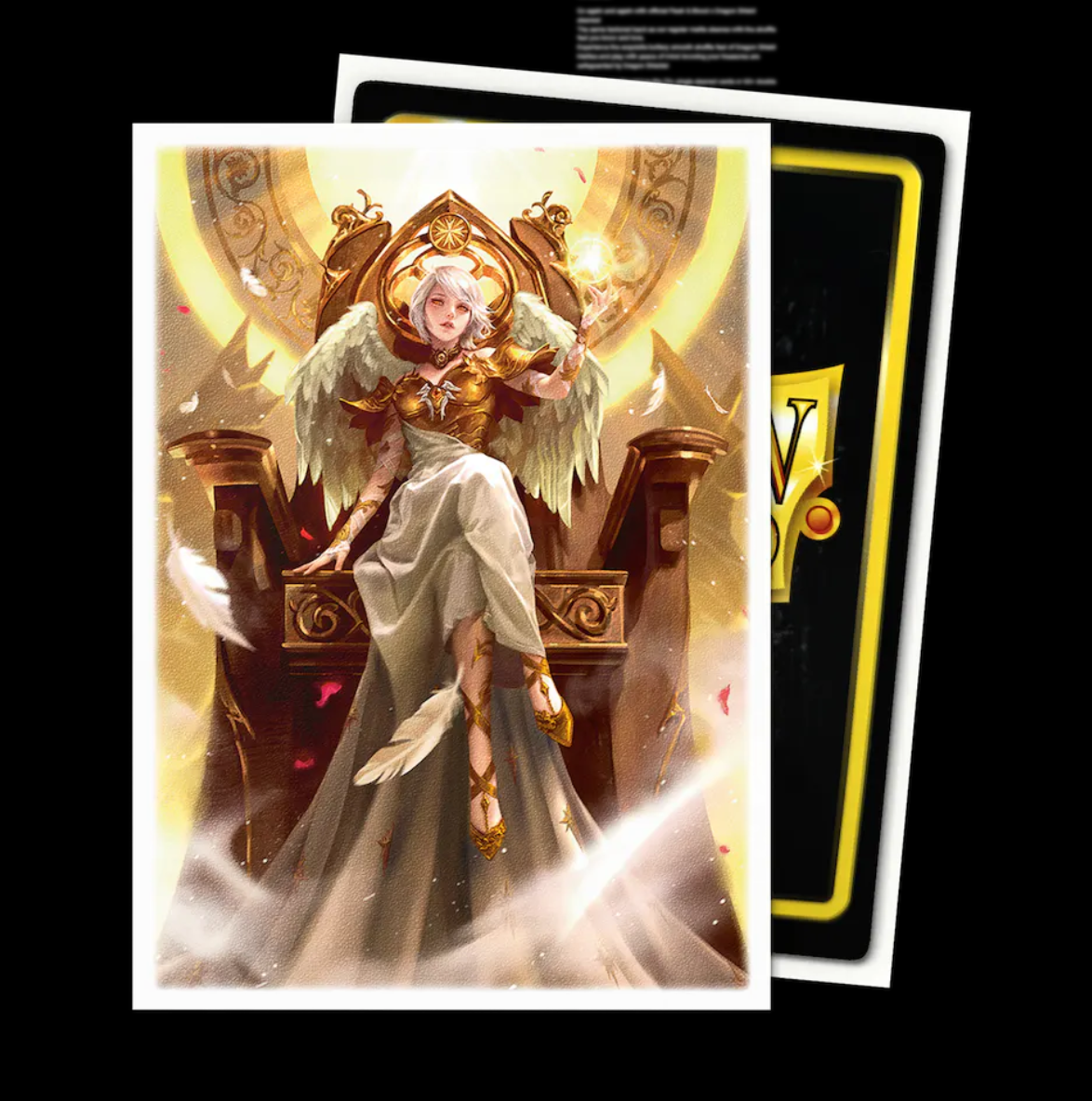 DRAGON SHIELD FLESH&BLOOD LICENSE STANDARD MATTE ART SLEEVES - PRISM ADVENT OF THRONES (100 SLEEVES)