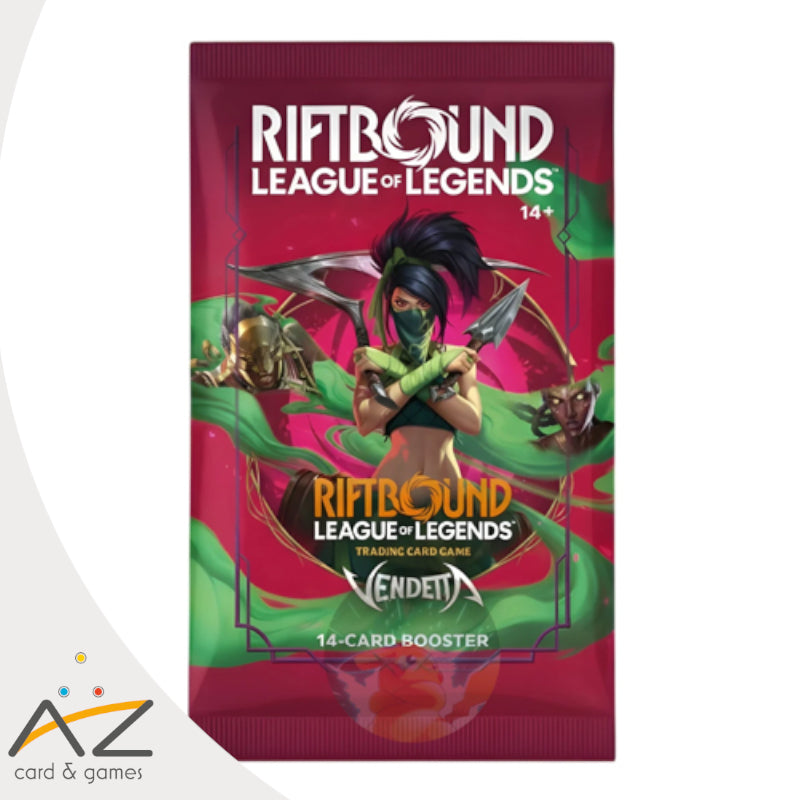 LoL Riftbound: Vendetta Showdown Deck Display