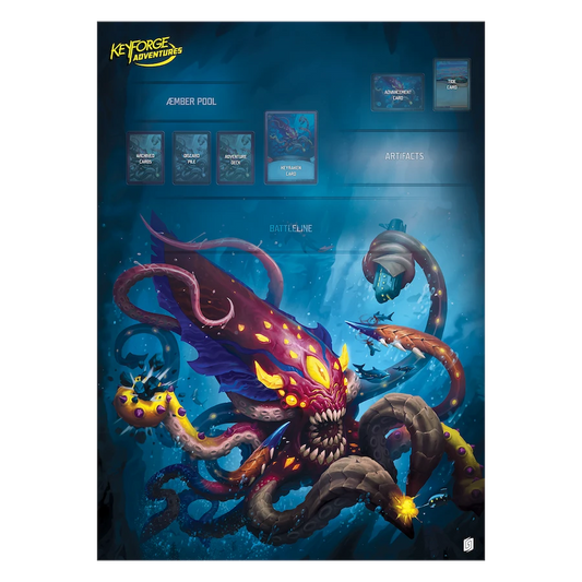 KEYFORGE ADVENTURES: RISE OF THE KEYRAKEN PLAYMAT