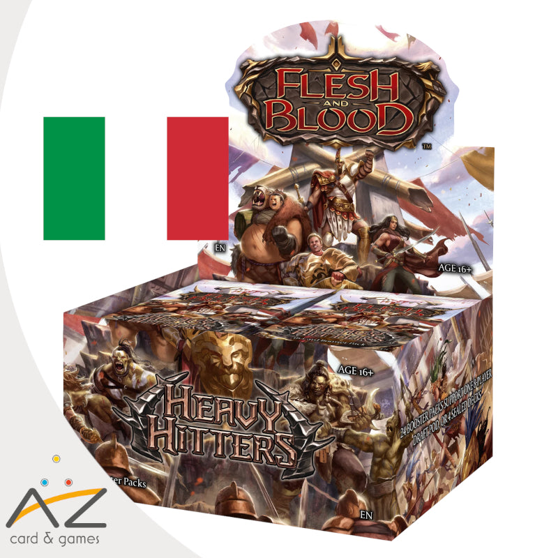 FLESH & BLOOD TCG - HEAVY HITTERS BOX (24 BUSTINE) - ITA