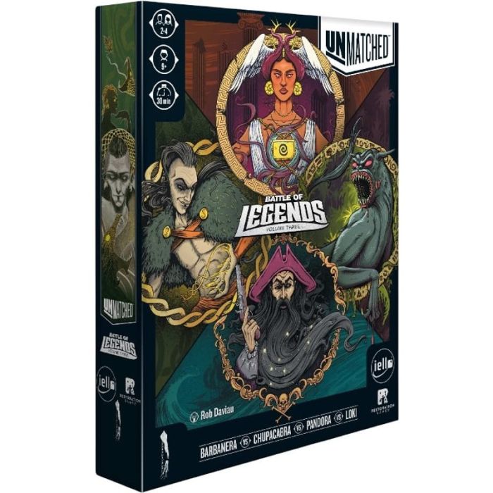 Unmatched - Battle of Legends Volume 3 + Promo 1st Edition