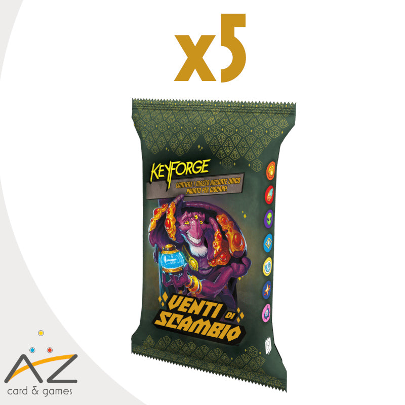 KEYFORGE - STARTER SET PER X GIOCATORI WOE - VENTI DI SCAMBIO ITALIANO