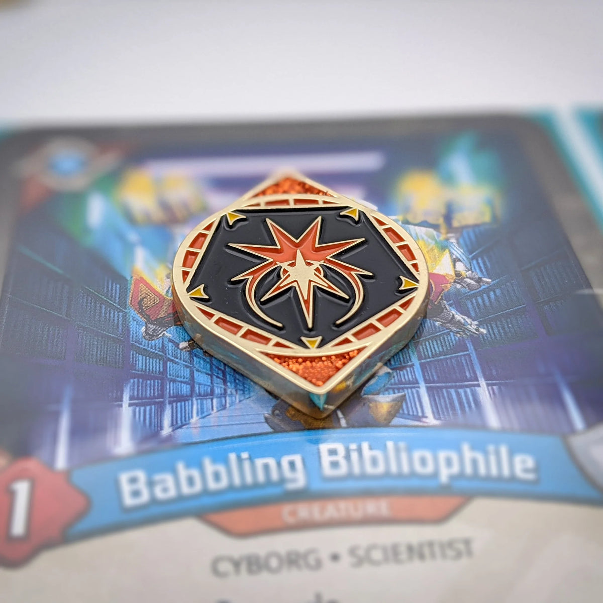 Luxury Playstyle Rile & Resist Reversible Ward Enrage Metal Token