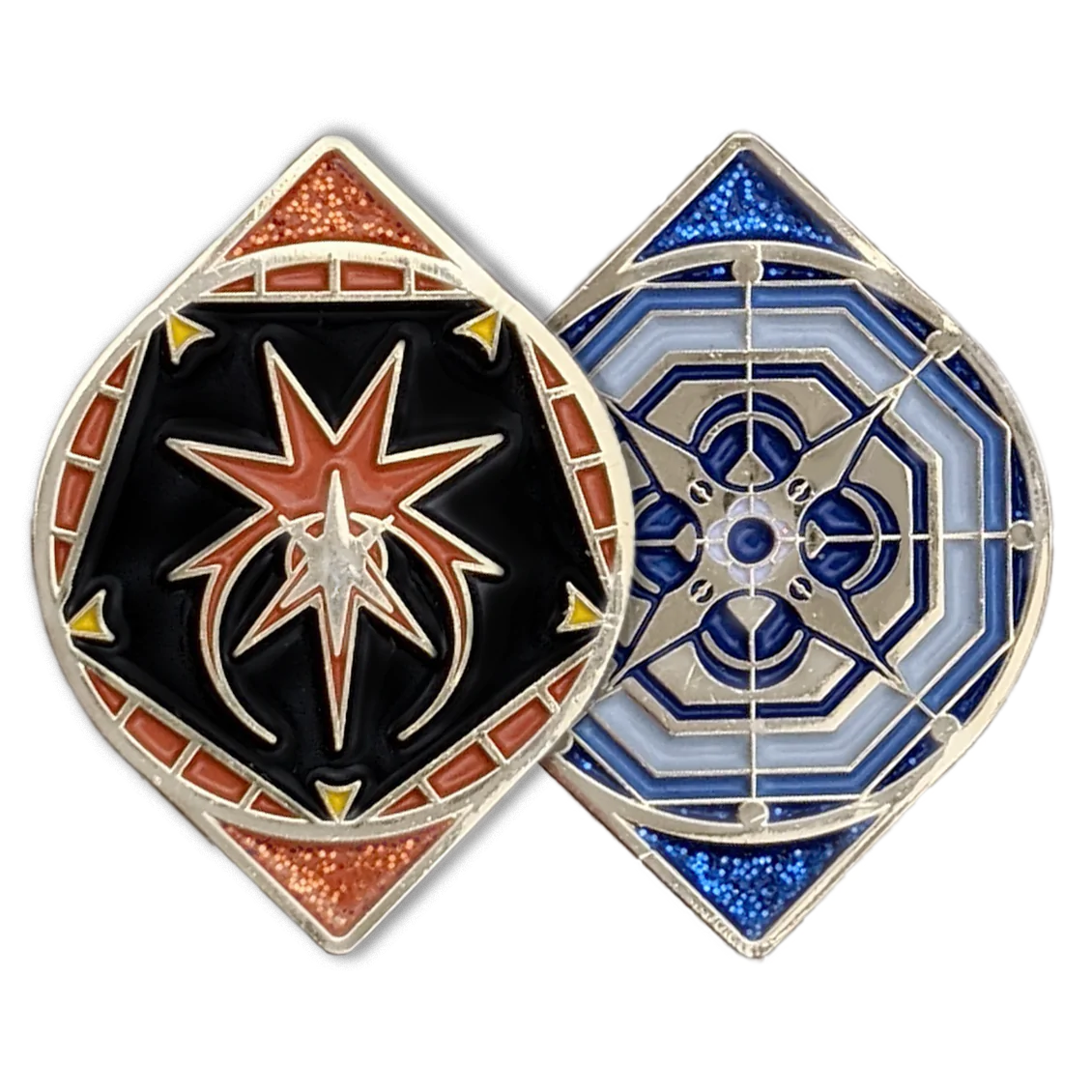 Luxury Playstyle Rile & Resist Reversible Ward Enrage Metal Token