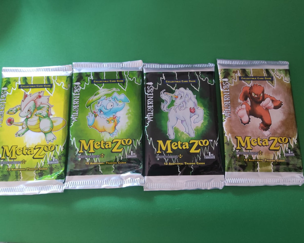 MetaZoo TCG: Wilderness 1st Edition ARTSET 4 pack (48 cards) - EN