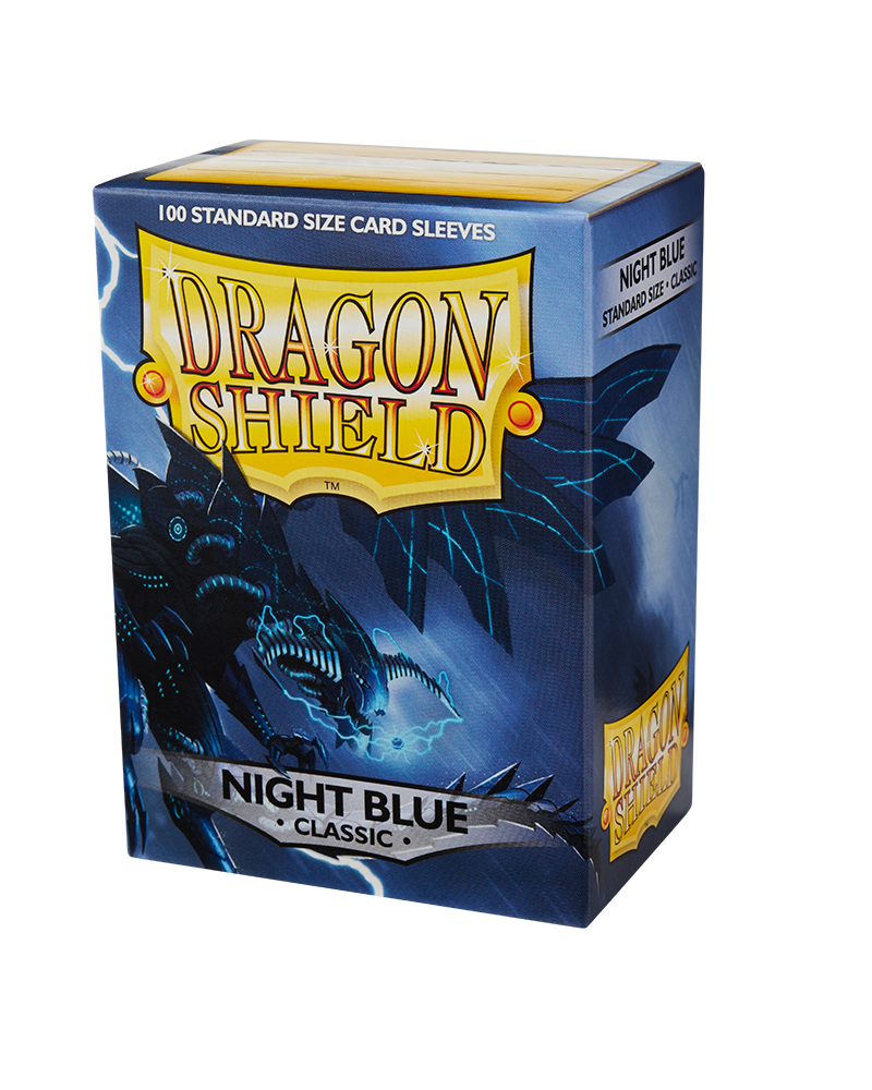 Dragon Shield Standard Matte Sleeves - Night Blue (100 Sleeves)