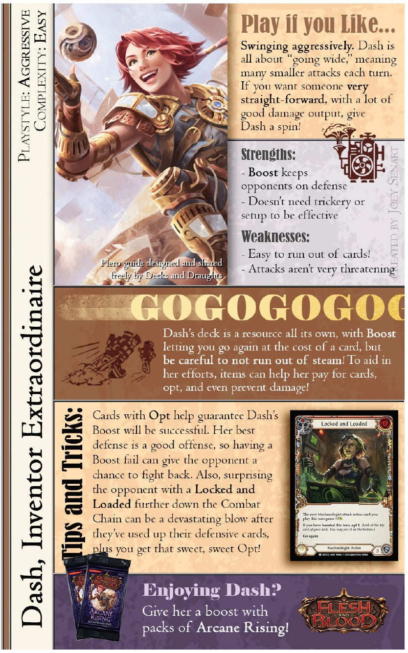 Dash - Mechanologist Starter Blitz Deck