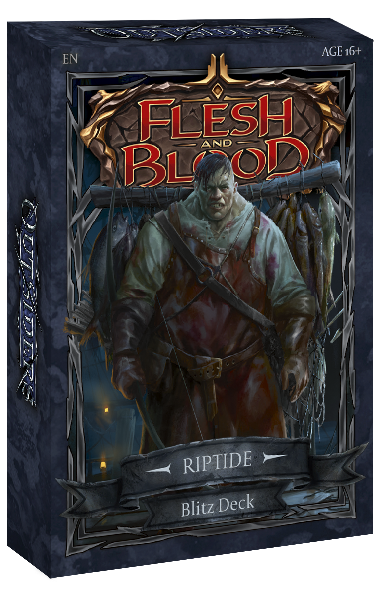 FAB RIPTIDE BLITZ DECK ENG - FLESH AND BLOOD