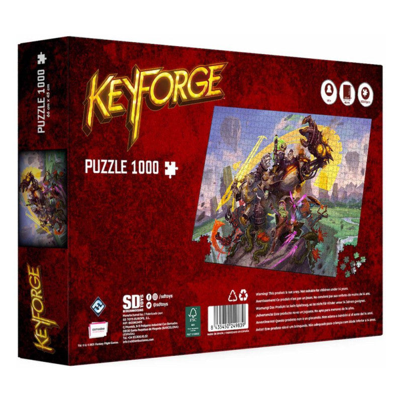 KEYFORGE PUZZLE POSTER UFFICIALE (1000 pezzi)