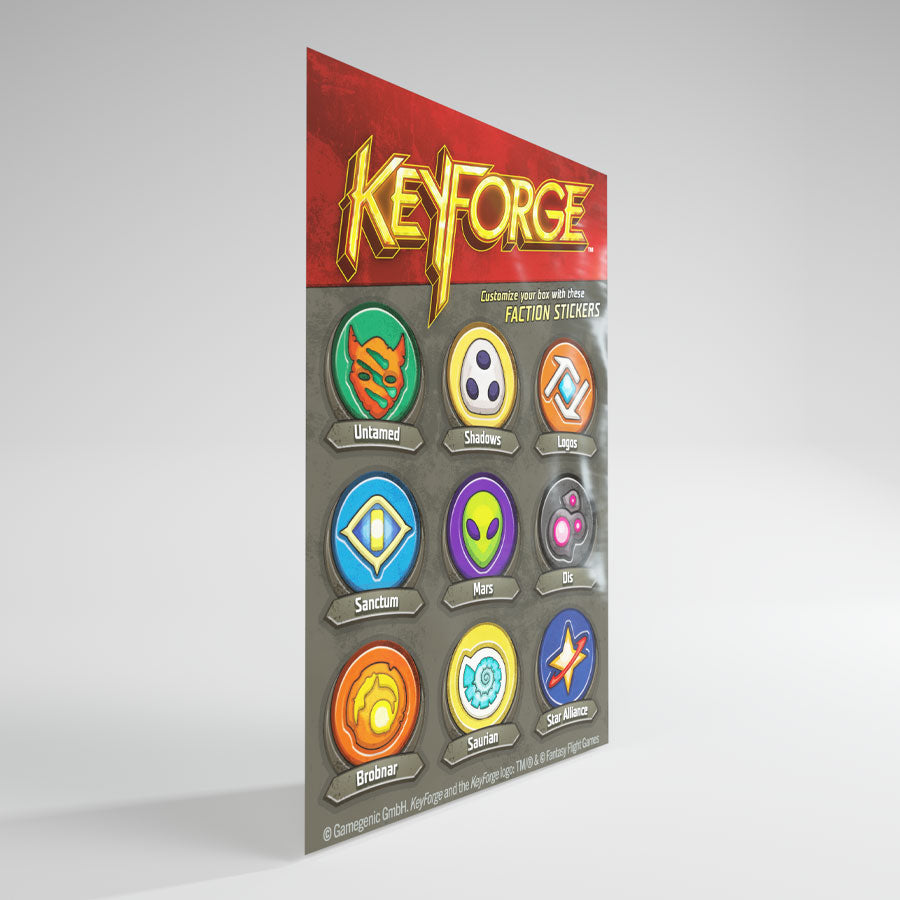 Gamegenic KeyForge Gemini Deck Box - Red
