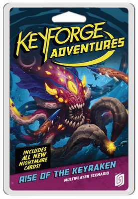 KEYFORGE - ADVENTURES: RISE OF THE KEYRAKEN ENGLISH