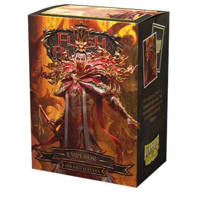 DRAGON SHIELD FLESH AND BLOOD LICENSE STANDARD MATTE ART SLEEVES - EMPEROR (100 SLEEVES)