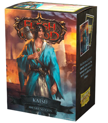 DRAGON SHIELD FLESH AND BLOOD LICENSE STANDARD MATTE ART SLEEVES - KATSU (100 SLEEVES)