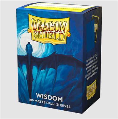 DRAGON SHIELD DUAL MATTE SLEEVES - WISDOM (100 SLEEVES)
