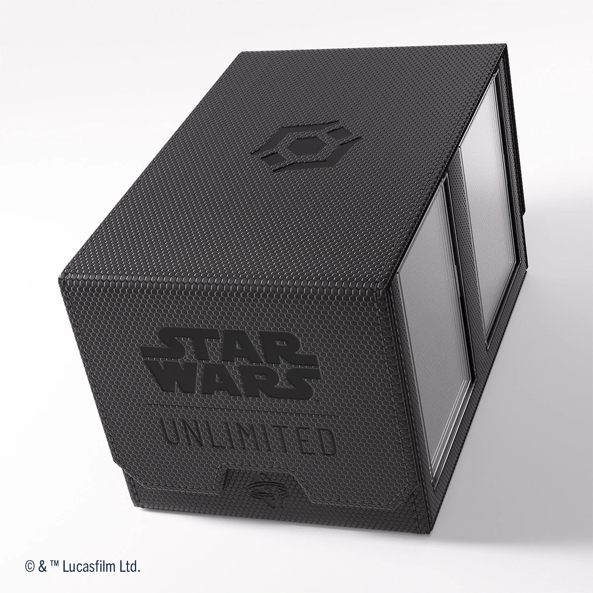 GAMEGENIC - STAR WARS: UNLIMITED DOUBLE DECK POD - BLACK