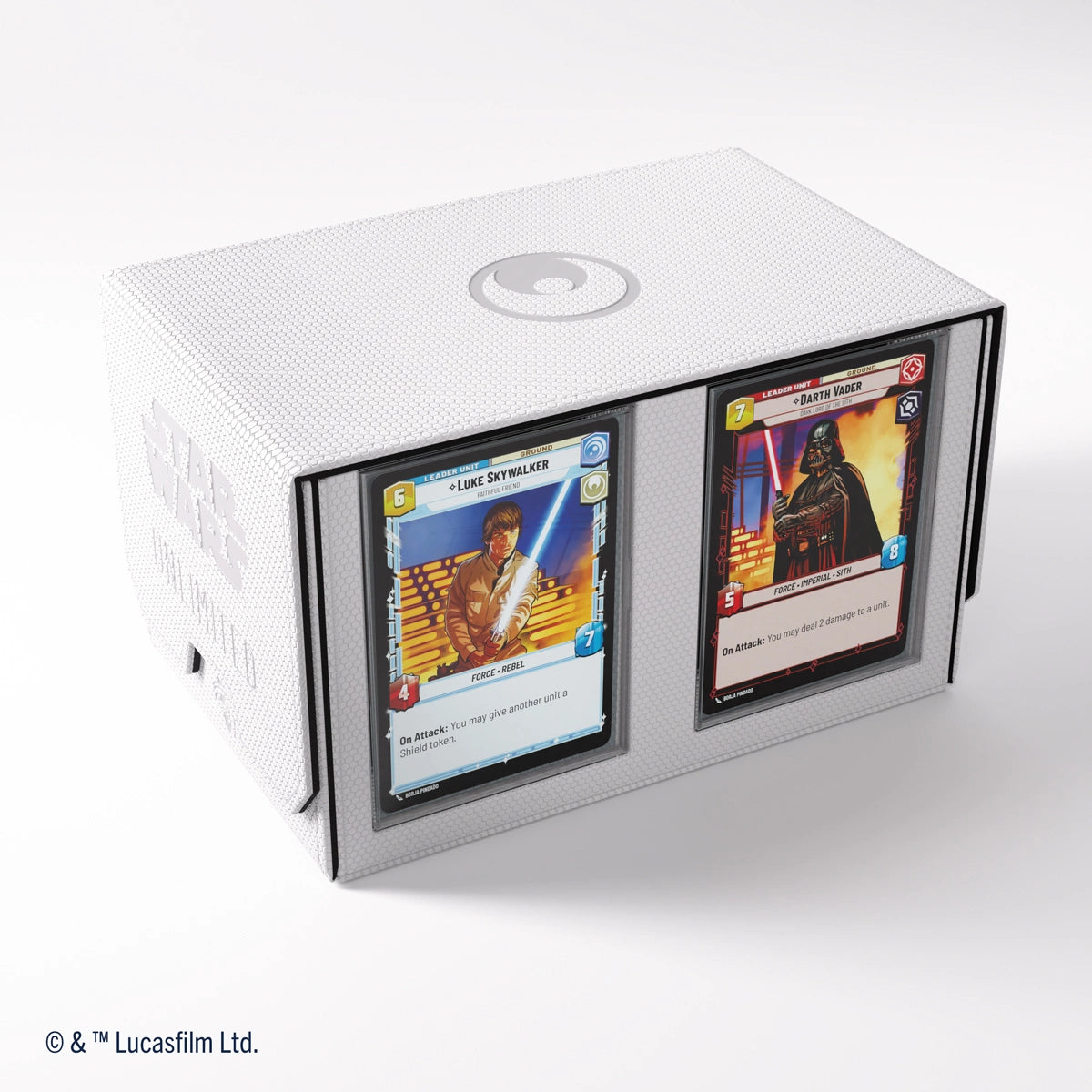 GAMEGENIC - STAR WARS: UNLIMITED DOUBLE DECK POD - BLACK