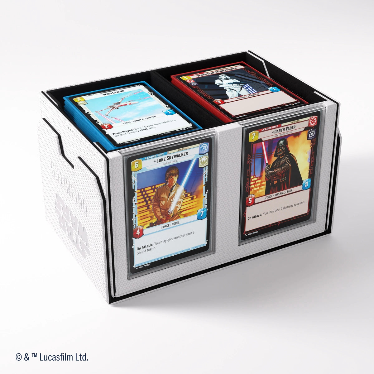 GAMEGENIC - STAR WARS: UNLIMITED DOUBLE DECK POD - BLACK