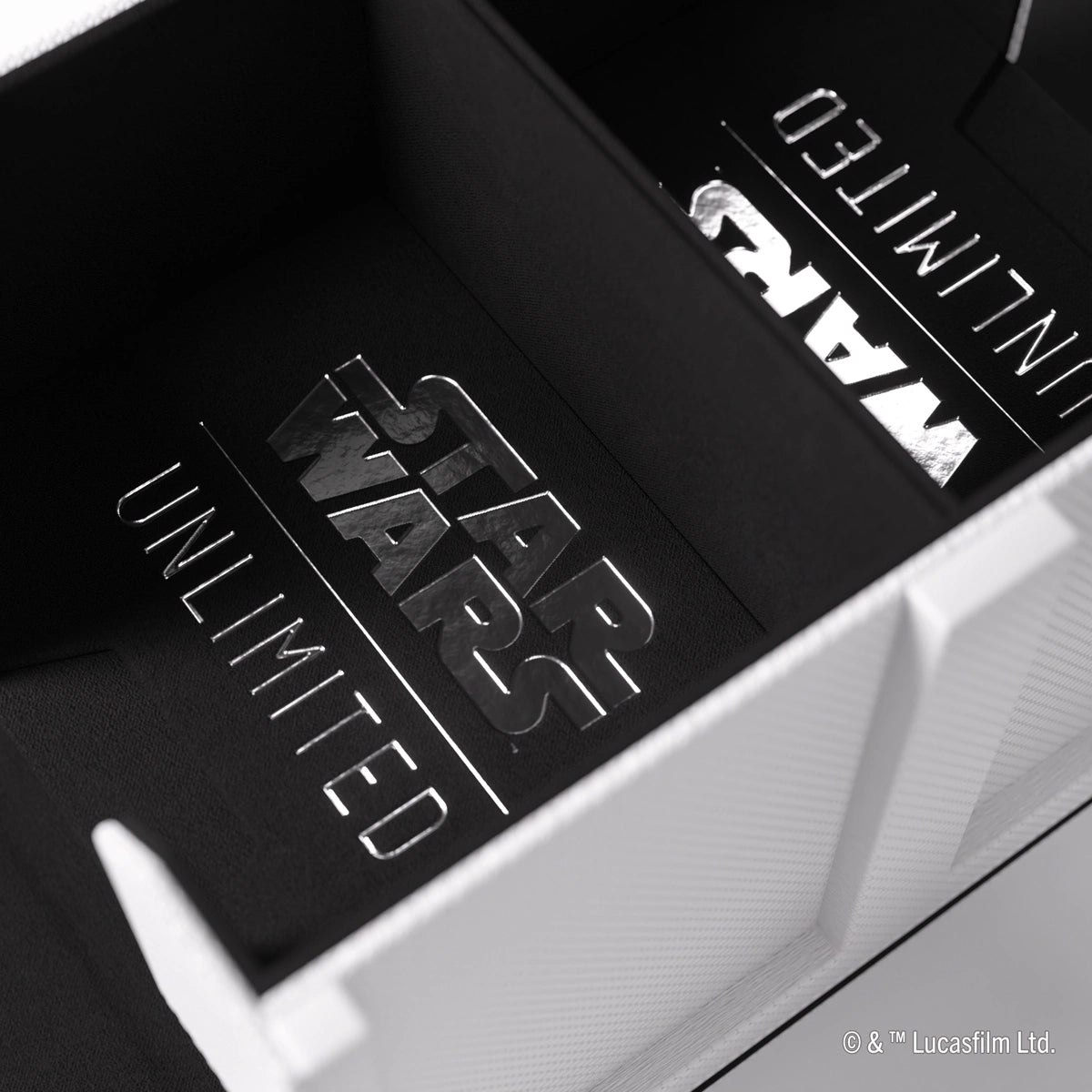 GAMEGENIC - STAR WARS: UNLIMITED DOUBLE DECK POD - BLACK