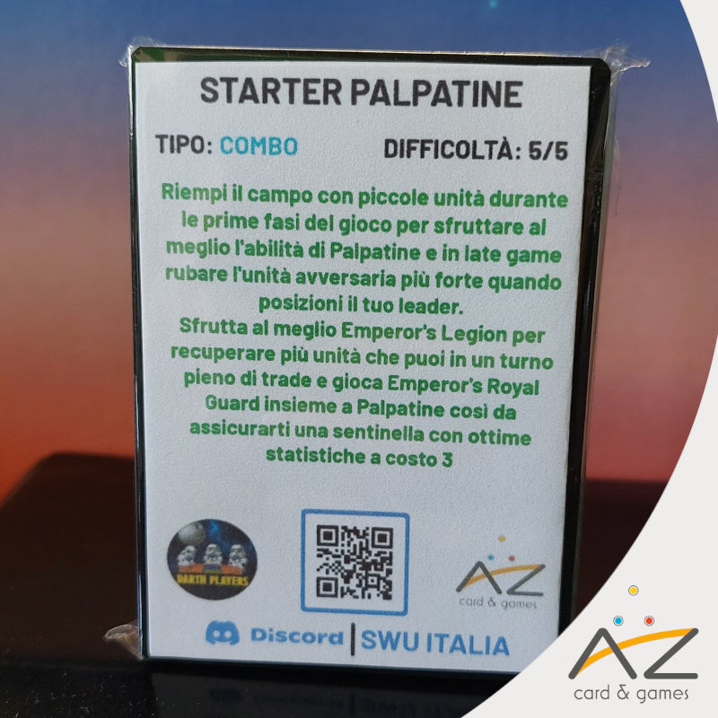 STARTER PALPATINE - Star Wars Unlimited