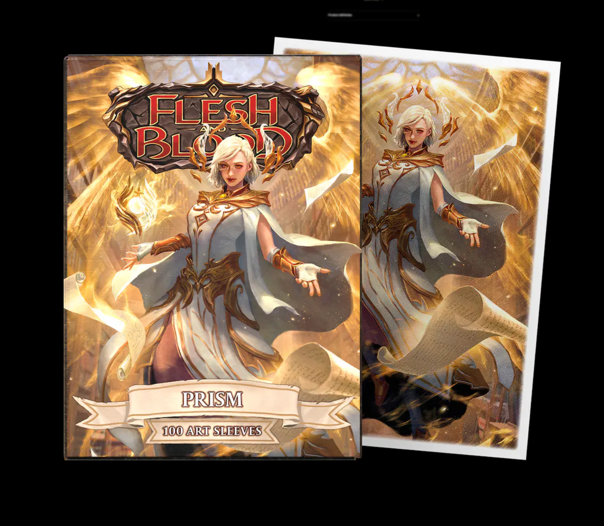 DRAGON SHIELD MATTE ART SLEEVES - FLESH AND BLOOD PRISM (100 SLEEVES)