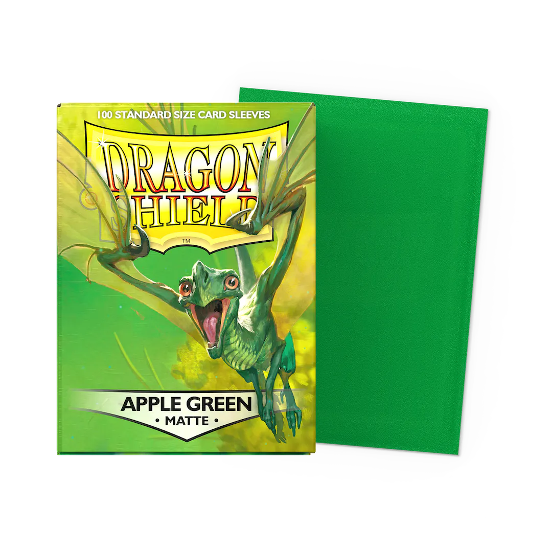 Dragon Shield Standard Sleeves - Matte Apple Green (100 Sleeves)