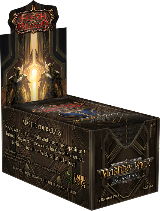 FLESH & BLOOD - MASTERY PACK GUARDIAN BOOSTER DISPLAY (12 PACKS) - ENG