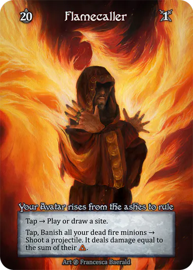 Flamecaller  - Foil Beta