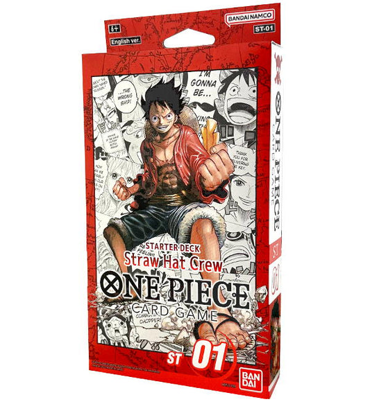 One Piece Card Game Starter Deck - Straw hat Crew- [ST-01]