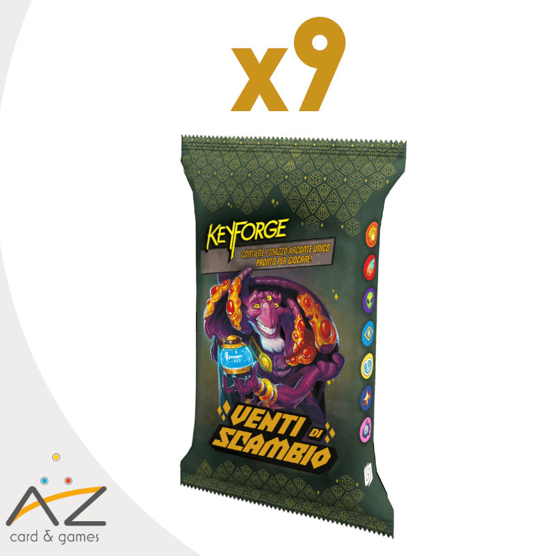 KEYFORGE - STARTER SET PER X GIOCATORI WOE - VENTI DI SCAMBIO ITALIANO