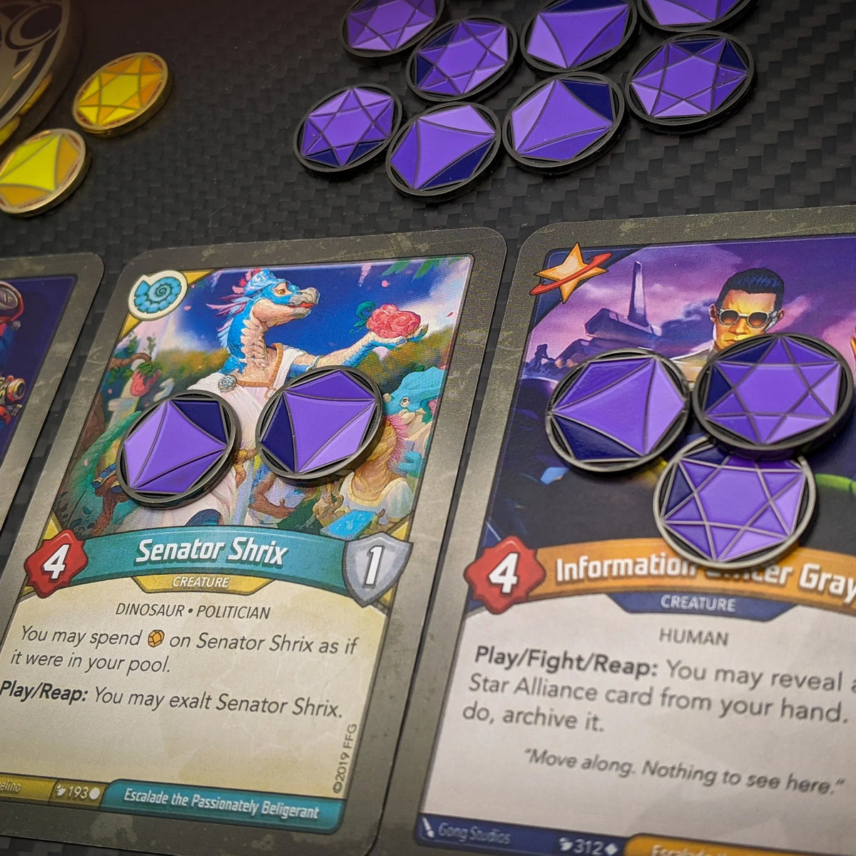 Luxury Playstyle Cryptic Remnants Metal Tokens