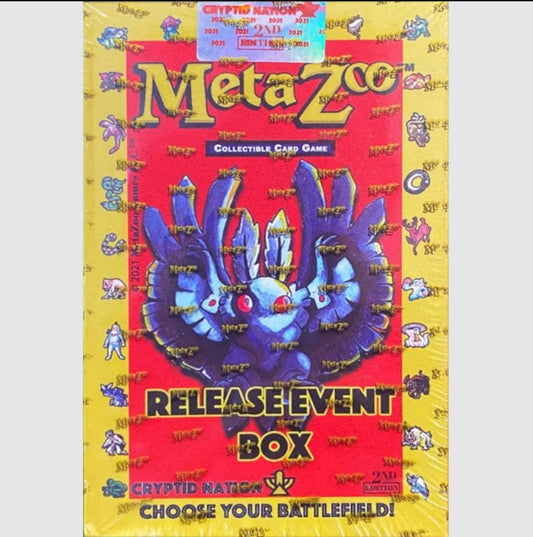 MetaZoo TCG: Cryptid Nation 2nd Edition Release Event Box - EN