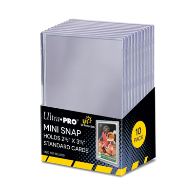 UP - UV MINI SNAP CARD HOLDER (10CT PACK)