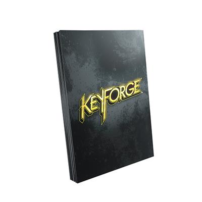 Gamegenic KeyForge Logo Sleeves - Black (40 Sleeves)
