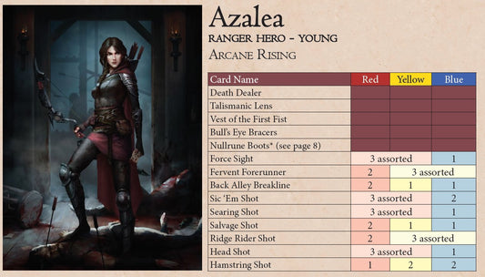 Azalea - Ranger Starter Blitz Deck