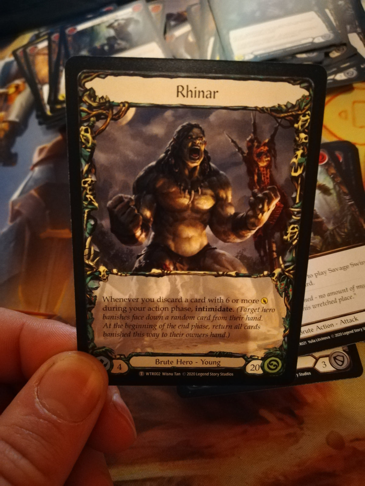 Rhinar - Brute Starter Blitz Deck