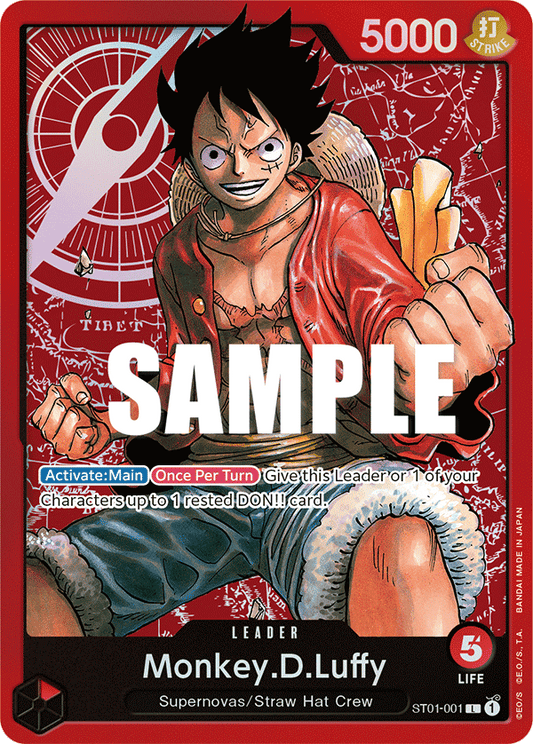 One Piece Card Game Starter Deck - Straw hat Crew- [ST-01]