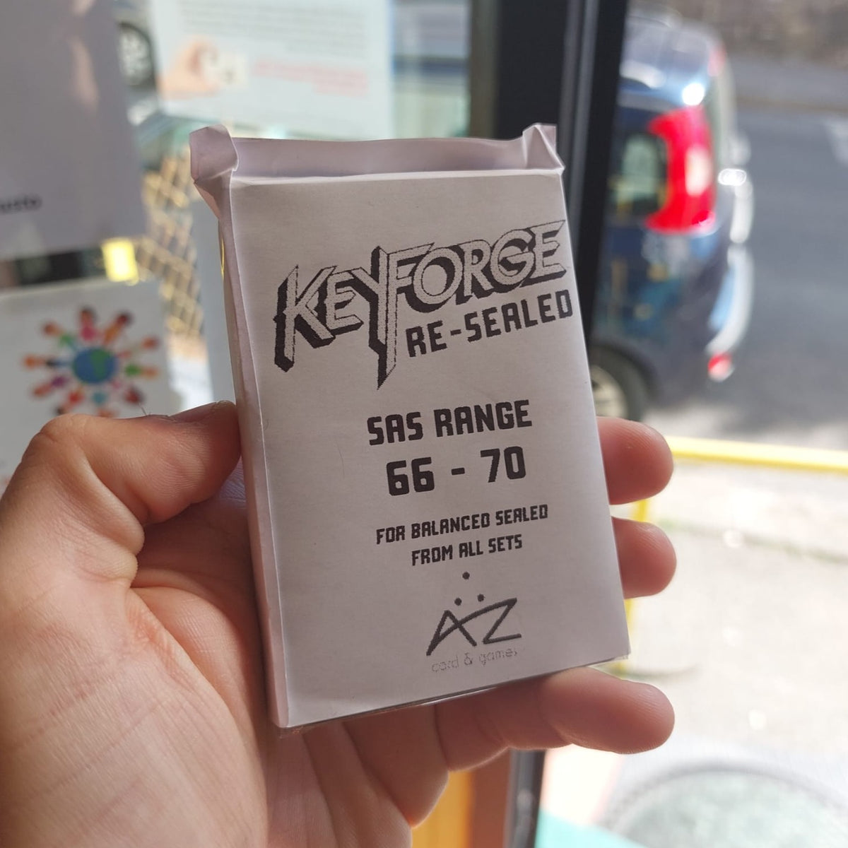 Keyforge RE-SEALED Deck | SAS Range 66-70