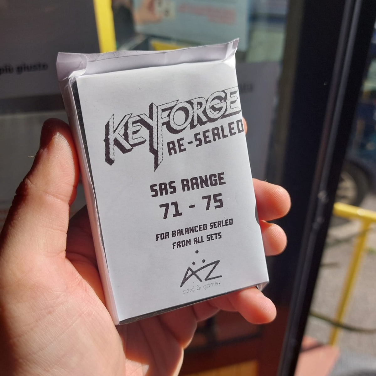 Keyforge RE-SEALED Deck | SAS Range 71-75