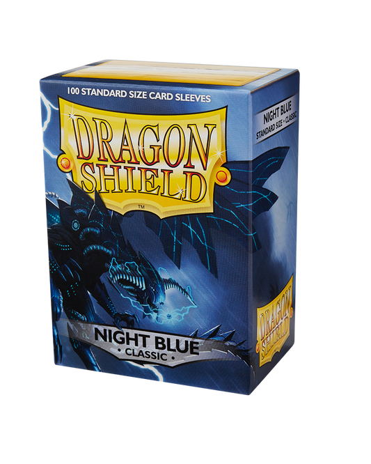 Dragon Shield Standard Matte Sleeves - Night Blue (100 Sleeves)