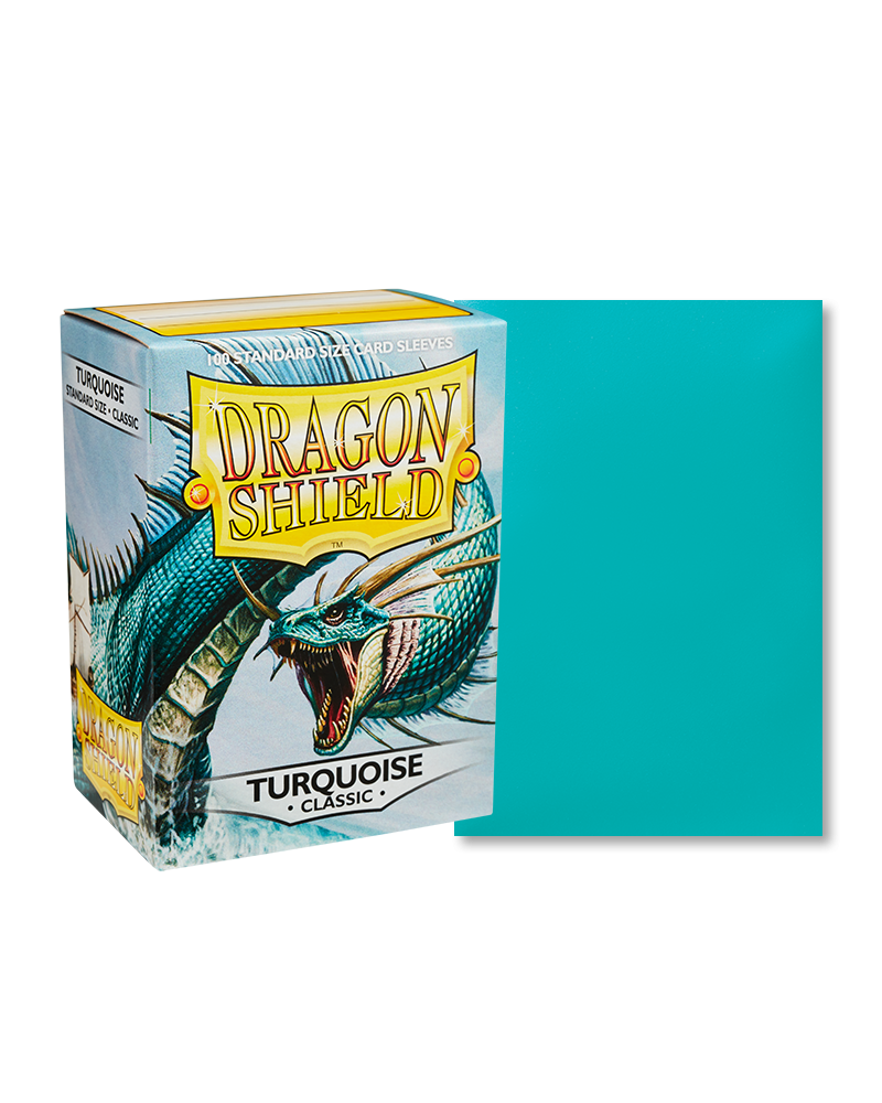 Dragon Shield Standard Matte Sleeves - Turquoise 'Atebeck' (100 Sleeves)