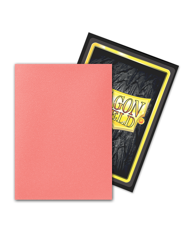 Dragon Shield Standard Matte Dual Sleeves - Peach Piip (100 Sleeves)
