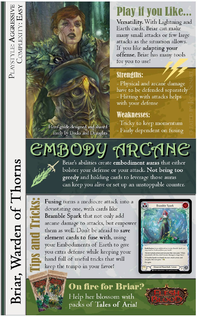 Lightning Briar - Elemental Runeblade Budget Blitz Deck